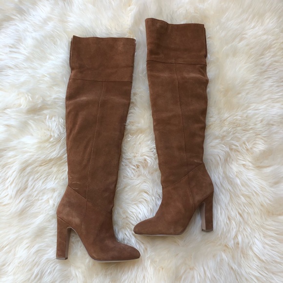 ALDO Rixon Slouch Over The Knee Suede Boots - Picture 5 of 8
